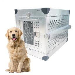 Caixa para cães de transporte dobrável/dobrável para serviço pesado - Image 1