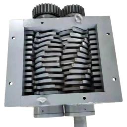 Triturador multifuncional de eixo duplo para sucata metálica, metal, alumínio, plástico, madeira, resíduos domésticos industriais - Image 1