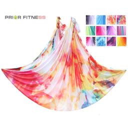 Anti-Gravidade Ombre Yoga Hammock para Crianças, Aerial Yoga Equipamento, Balanço Aéreo, Dispositivo de Tração, Fitness, 4m - Image 3