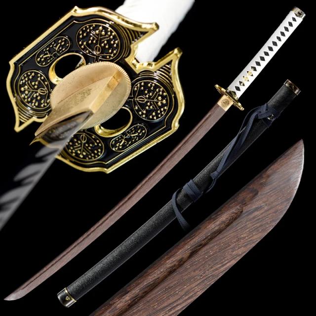 Vergil Yamato Katana 104cm Lâmina de Madeira para Cosplay