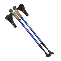 Bastão dobrável super leve, Trekking Pole para caminhadas e montanhismo, Equipamento de acampamento, Cana, 2 peças - Image 3