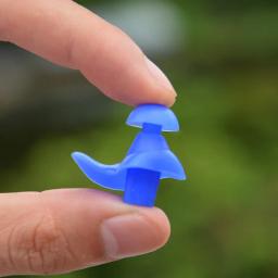 Soft Natação Tampões Nariz Clip Case Protetora Impermeável Ruído Prevenção Orelha Plug Adulto Crianças Silicone Swim Dive Suprimentos - Image 3