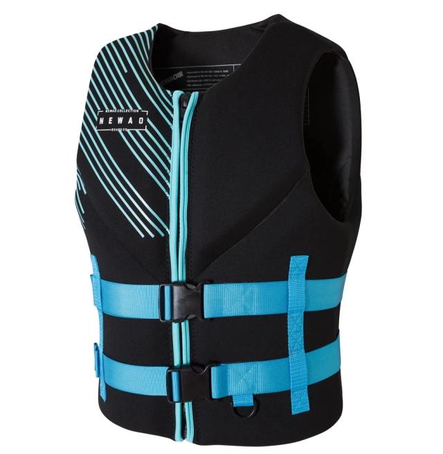Colete Salva-Vidas Adulto em Neoprene para Pesca e Esportes Aquáticos com Alta Flutuabilidade