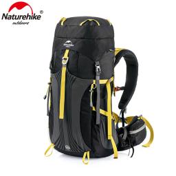 Mochila de Escalada Profissional Naturehike com Sistema de Suspensão, Bolsa Esportiva ao Ar Livre, Caminhadas, Trekking, Camping, 55L, 65L - Image 2