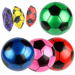 20cm crianças bola de futebol multicolorido pvc inflável mão pat futebol esportes jogos treinamento ao ar livre praia bolas elásticas - Image 1
