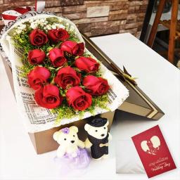 Cartão De Casamento 3D Pop Up Com Envelope, Dia Dos Namorados, Aniversário, Presente De Casamento - Image 3