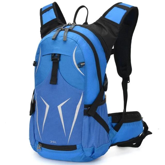 Mochila de nylon para ciclismo ao ar livre 25L unissex casual deserto caminhadas escalada bolsa de ombro dupla do fabricante da China