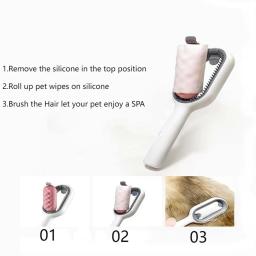 Escova multifuncional para remoção de pelos de animais de estimação, ferramenta para remover lin, pelos de cães e gatos, produtos de beleza - Image 4