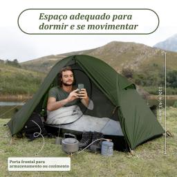 Naturehike barraca de ciclismo para 1 pessoa, ultraleve, barraca de acampamento, à prova d'água, abrigo solar, viagem ao ar livre, caminhadas, 4 estações - Image 2