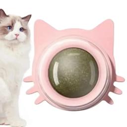 Brinquedos de parede Catnip Ball, Rotatable Cat Sugar Licking Treats, Snack Kitten Toy, 1 Pc - Image 5