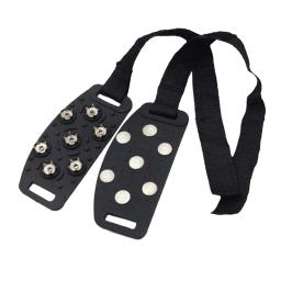 Grippers De Gelo Universal Para Sapatos, Capas De Sapatos, Spikes, Ice Cleats, 7 Garras De Parafuso Prisioneiro - Image 4