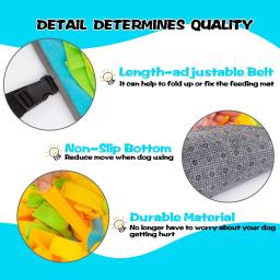 Pet Scent Pad Puzzle para cães, consumir energia comendo, cheirar lentamente, descobriram que a comida pode ser limpa, muito durável - Image 5