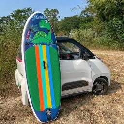 Stand Up Paddle Board, SUP Paddleboard, prancha inflável, surf dupla camada, caiaque, barco de pesca, bomba de acessórios, mochila Fin - Image 4