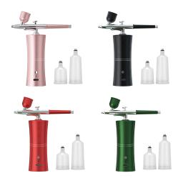 Handheld Pintura Spray Airbrush Kits, Aerografia Ferramenta, Maquiagem, Unhas, Decoração Do Bolo, Colorir Modelo, Nail Art, Barbeiro - Image 1