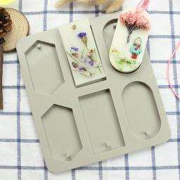 Molde de sabão formas de silicone fazendo artesanal hexagonal aromaterapia cera gesso sabão epóxi - Image 3
