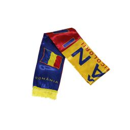Bandeira de seda cetim de impressão dupla face para fãs de futebol, Romênia cachecol, Forza, TRICOLORII, bandeira, 15x150cm - Image 6