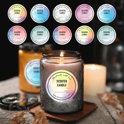 DIY Vela Perfumada Fazendo Kit, Pavio, Etiquetas e Titular Incluído, Criar Personalizado, Aromaterapia Velas, Vela Suprimentos - Image 2