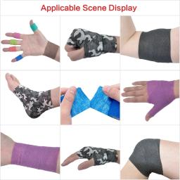 Auto-adesivo Sports fita muscular, bandagem elástica, terapia movimento impermeável, articulações do dedo envoltório, kit de primeiros socorros, Pet, 1 pc, 6pcs - Image 6