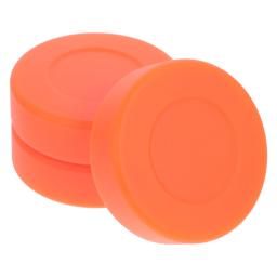 Pucks de hóquei dureza ajustável fosco hóquei no gelo pvc bola plana hóquei ao ar livre puck bolas substituição para jogo - Image 2