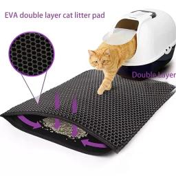 Colchão Impermeável para Animais de Estimação e Gatos, Produtos de Limpeza, Dupla Camada, Lixo Lavável, Antiderrapante - Image 2