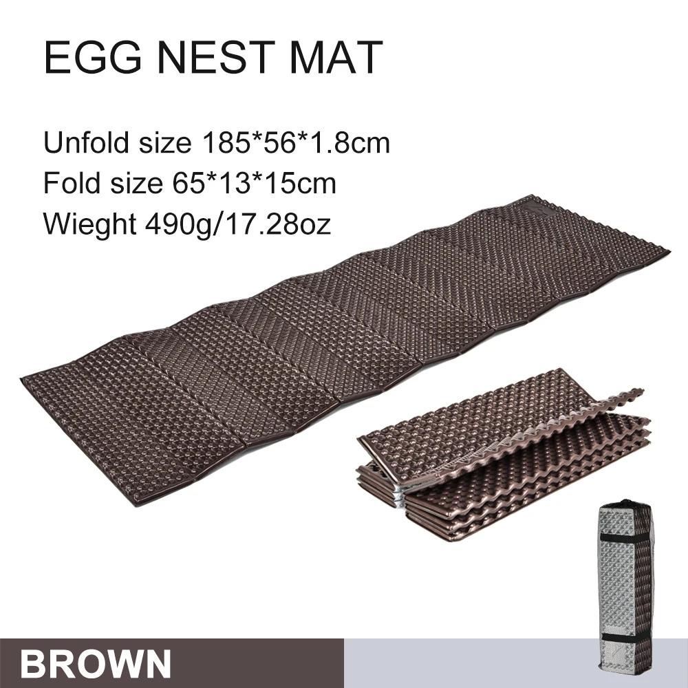 Widesea-Portátil Camping Mat, Dormir Pad, Piquenique Espuma Cama, Colchão, Impermeável, Moistureproof, Viagem, Equipamento Trekking, Cobertor - Image 1