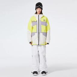 Conjuntos de roupas de esqui de neve para homens e mulheres, roupas de neve, conjuntos de jaqueta e calça de esqui, roupas de snowboard, plus size, nova moda, inverno - Image 2