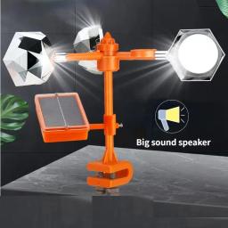 Ultrasonic Solar Pest Repeller, refletor giratório, afastar o dispositivo de pássaro, jardim campo vegetal - Image 1