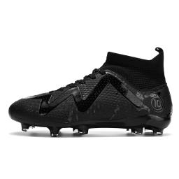 Tf/fg botas de futebol profissional masculino sapatos de campo de futebol adolescente chuteiras de treinamento ao ar livre anti-deslizamento calçado esportivo de qualidade - Image 2