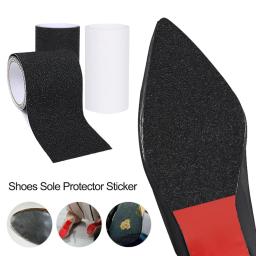 Sapatos antiderrapantes Sole Protector Sticker para saltos altos, Protetores de sola de borracha auto-adesivos, Sola protetora resistente ao desgaste cortada - Image 1