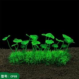 CP05 Artificial Aquário Decor Plantas, Ornamento De Ervas Daninhas De Água, Planta Aquática, Aquário, Grama Decoração Acessórios, Produto Aquático - Image 1