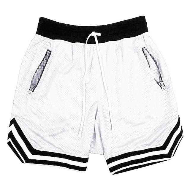 Shorts de Basquete Masculino 5" Malha Leve Secagem Rápida Solto