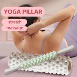 30cm coluna de yoga ginásio fitness pilates rolo de espuma exercício volta massagem rolo yoga tijolo em pernas & braços equipamentos fitness em casa - Image 4