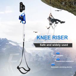 Joelho ajustável Ascender Escalada Corda, Prático Lightweight Safety Harness, Árvores Escalada Cordas para Montanhismo - Image 2