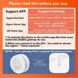 Aqara-Zigbee Sensor de Temperatura e Umidade, Termômetro Home Inteligente, Monitor Remoto, Trabalho Homekit para Aplicativo Xiaomi Mijia - Image 2