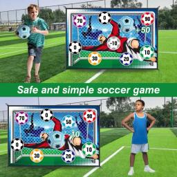 Conjunto de tapete de jogo de futebol ao ar livre indoor brinquedos de futebol multiplayer jogos de futebol competitivos crianças treinamento de futebol presentes do menino - Image 3