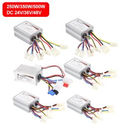 controlador 36v 350w 24v 36v 48v 250w 350w 500w dc acessórios de bicicleta elétrica motor escovado caixa de controlador para bicicleta elétrica e-bike scooter - Image 1