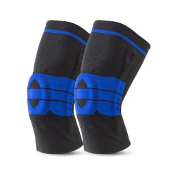 Joelheira com almofadas de silicone Protetor de compressão para esportes de fitness Basquete Voleibol Corrida【1PC】 - Image 5