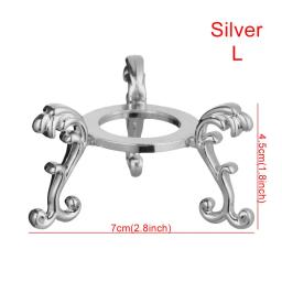 Bola De Cristal Metal Base Estatueta Display Stand, Esfera De Artesanato, Pedra Suporte Suporte, Desktop Ornamentos, Adereços De Fotografia - Image 2