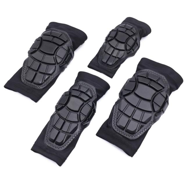 Conjunto de Joelheiras e Cotoveleiras para Crianças - Proteção Ideal para Bicicleta, Skate e Basquete