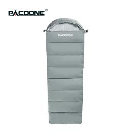 PACOONE-saco de dormir duplo ao ar livre, algodão leve, quente, lavável, camping, viagens, novo - Image 2