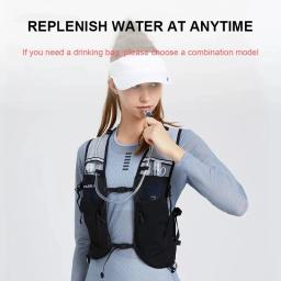 Anmeilu-Mochila leve para homens e mulheres, colete de hidratação, maratona, bicicleta, ciclismo, esportes ao ar livre, bolsa de viagem - Image 3