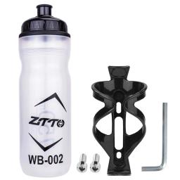 Garrafa De Água De Bicicleta Com Suporte, Garrafa Esportiva para Ciclismo Ao Ar Livre, MTB Road, 750ml - Image 1