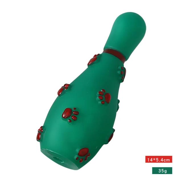 Brinquedos Natalinos em Vinyl para Cães, Resistentes e Divertidos para a Saúde Bucal