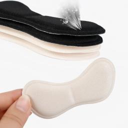 5 pares palmilhas de calcanhar remendo alívio da dor anti-desgaste almofadas cuidados com os pés protetor de calcanhar adesivo traseiro sapatos inserção palmilha - Image 3