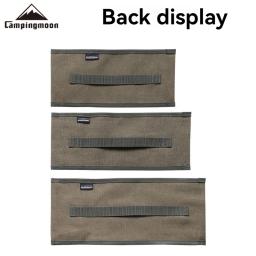 CAMPINGMOON-Portátil Grande Bolsa De Armazenamento De Lona, Outdoor Camping Fogo Esgrima Board, TKB-405-B - Image 5