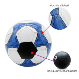 A máquina costurou a bola de futebol, futebol para a juventude, jogo do fósforo do treinamento, equipe exterior, tamanho 5 - Image 3