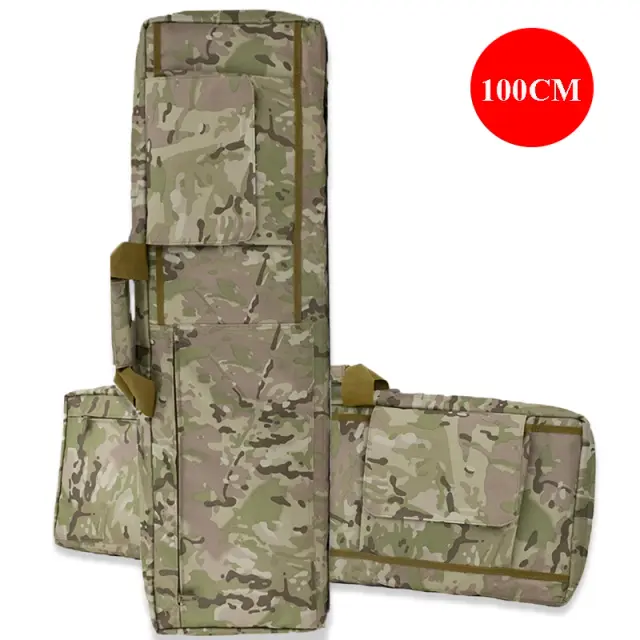 Bolsa de Ombro e Mochila para Armas de Caça ao Ar Livre - Proteção para Pistolas de Ar e Paintball (85cm / 100cm)