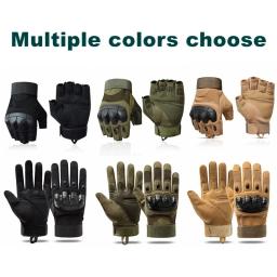 Luvas táticas militares, luvas de tiro, design de toque, proteção esportiva, fitness, caça de motocicleta, luvas para caminhadas com todos os dedos - Image 6
