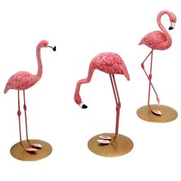 Enfeites de mesa estilo flamingo para festa, decoração de festa havaiana, rosa, carro, decoração de aniversário, menina, verão - Image 3