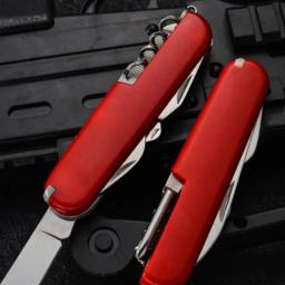 Outdoor Multitool Folding Knife, tesoura portátil, abridor de garrafas, dobra militar, canivete, Camping Tool, Camp - Image 2